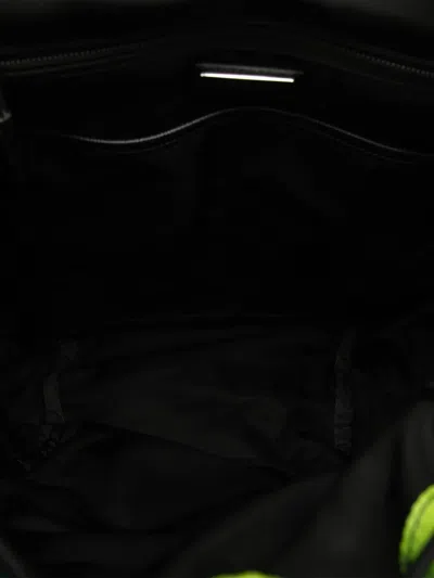 Pre-owned Prada 2010-2026 Tessuto Patch Backpack In Green