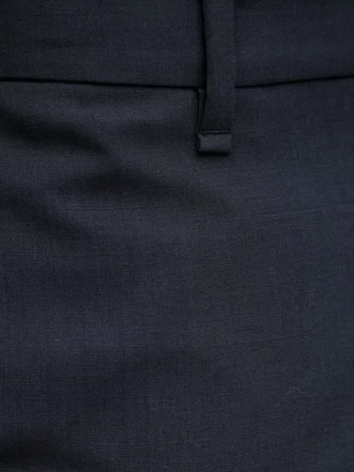 Rag & Bone Wool Tailored Trousers In Blue