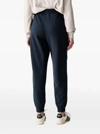 Marc O'polo Logo-print Elasticated Track Pants In Blue