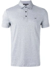 Michael Kors Logo Plaque Polo Shirt