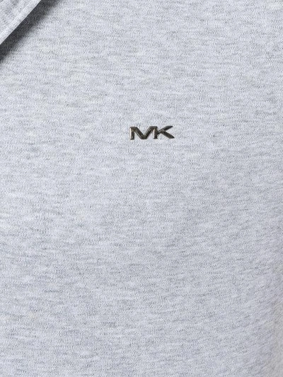 Shop Michael Kors Logo Plaque Polo Shirt