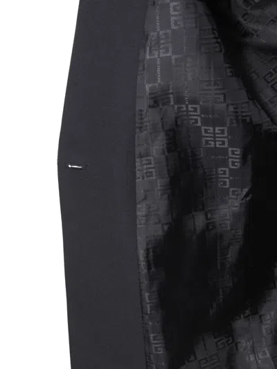 Givenchy Wool With Strass Detailing Blazer In Black