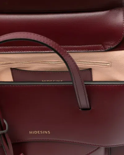 Hidesins Top Handle Bag In Red