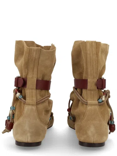 Isabel Marant Letiz Boot In Beige