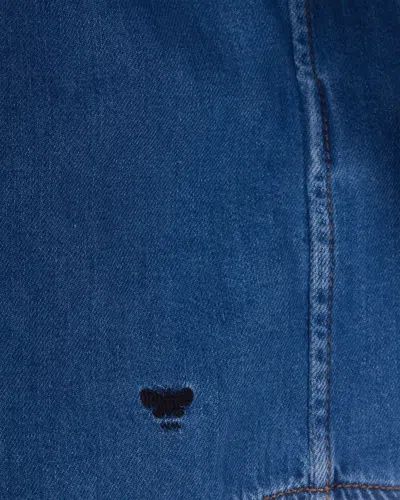Weekend Max Mara Oversized Denim Shirt In Blue