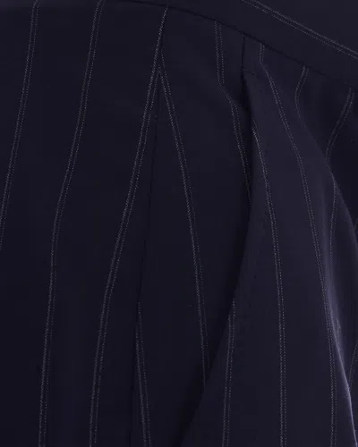Max Mara Trousers In Navy