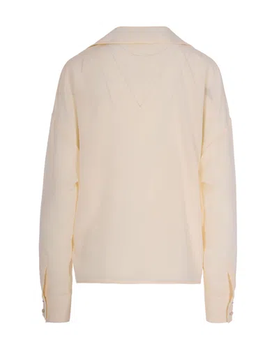 Max Mara Blouse In Beige