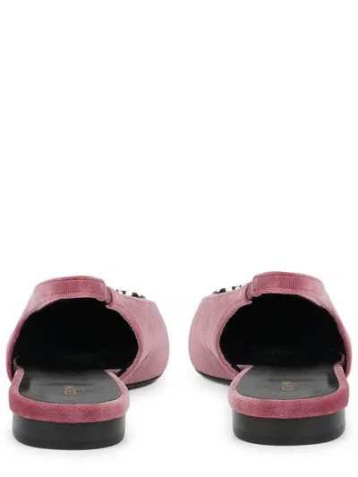 Celine Alma Triomphe Slingback Flat In Multicolor