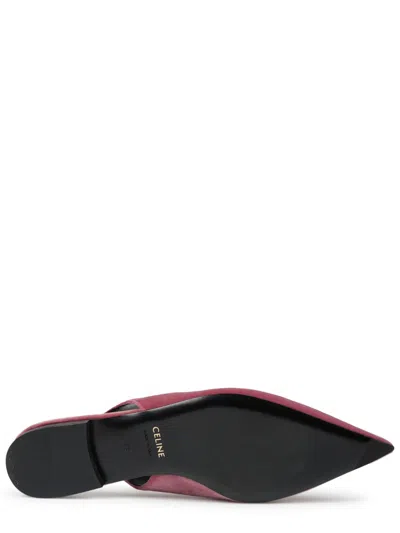 Celine Alma Triomphe Slingback Flat In Multicolor