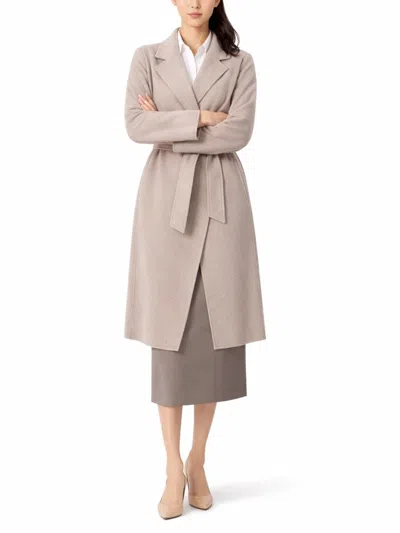 Max Mara Maceri Coat In Beige
