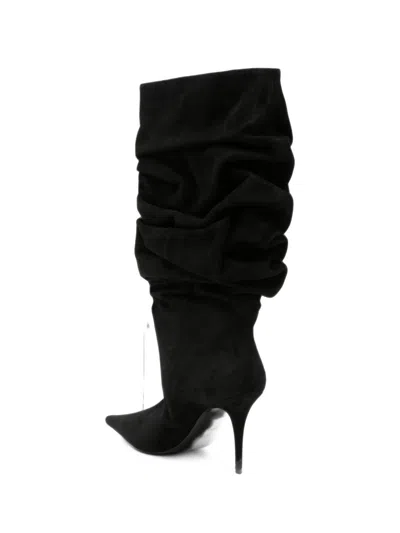 Amina Muaddi Boot In Black
