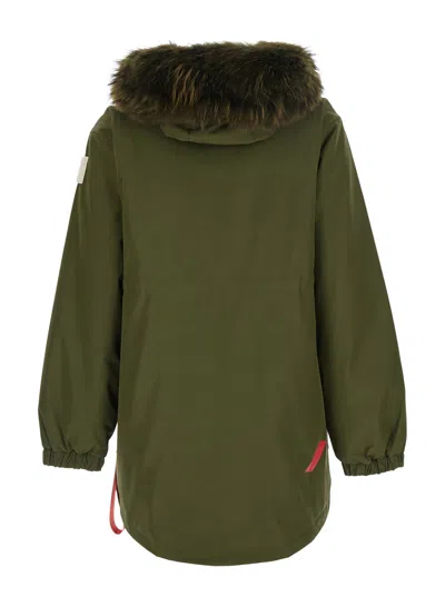After Label Coat In Green