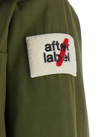 After Label Coat In Green