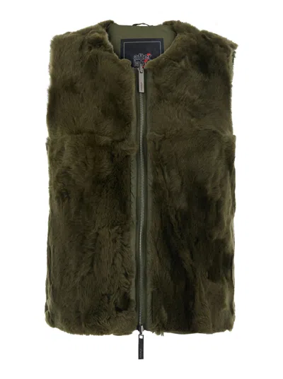After Label Coat In Green