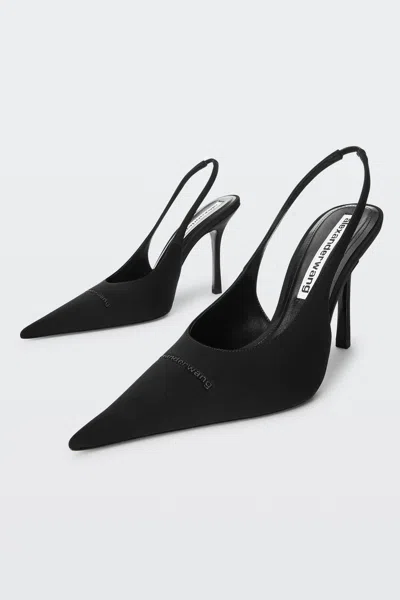 Alexander Wang Buffy 105mm Slingback Pump In Black