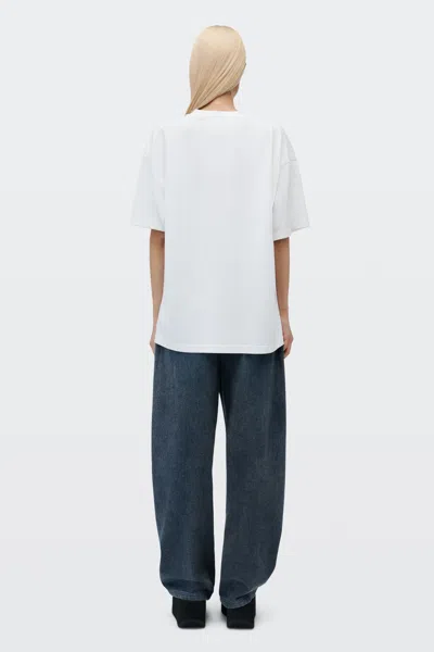 Alexander Wang Graphic Tee In White