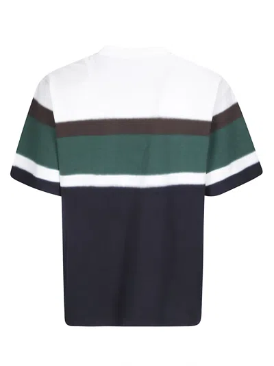 Sacai Chusen-dyed Cotton-jersey T-shirt In Multi