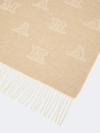 Max Mara Sable Cashmere Stole In Beige