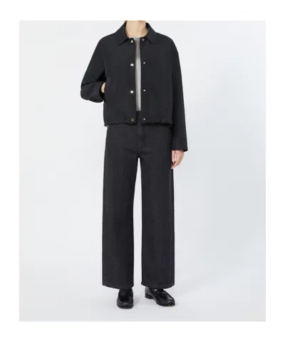 Max Mara Sandra Waterproof Jacket In Black