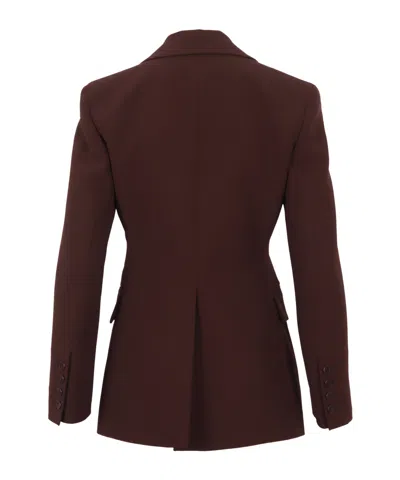 Ermanno Scervino Single-breasted Tailored Blazer In Brown