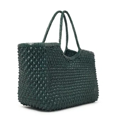 Dragon Diffusion Nantucket Woven Tote Bag In Blue