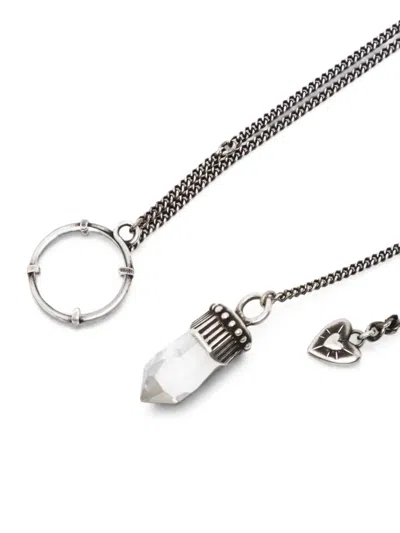 Ann Demeulemeester Arisa Earrings In Silver