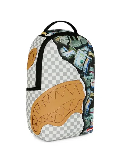 Sprayground Hidden Fortune Backpack In White