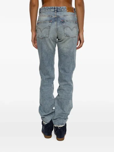 Isabel Marant Dayali Star-stud Jeans In Blue