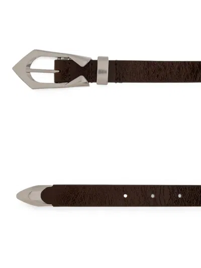 Iro Leather Belt In Brown
