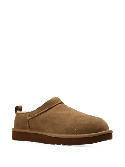 Ugg Suede Classic Micro Boots In Red
