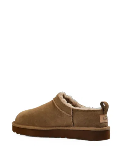 Ugg Suede Classic Micro Boots In Red