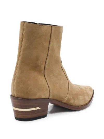 Amiri Suede Ryder Boots In Multi