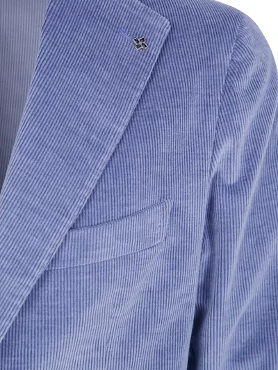 Tagliatore Montecarlo Wool Blazer In Multi