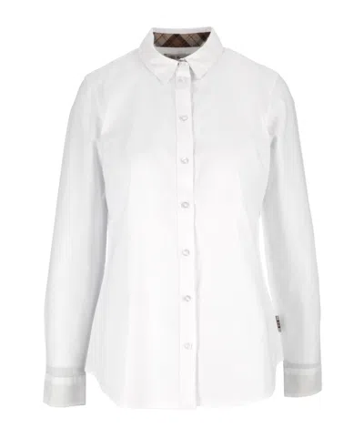 Barbour Derwent Long-sleeve Shirt In Silver