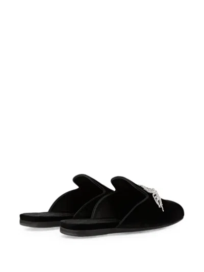 Giuseppe Zanotti Moritz Slippers In Black