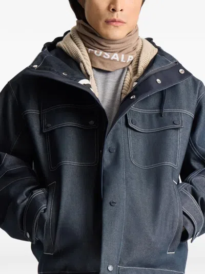 Fusalp Rylas Windbreakers Jacket In Blue