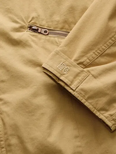 BUTTON-FASTENING PILOT BOMBER JACKET