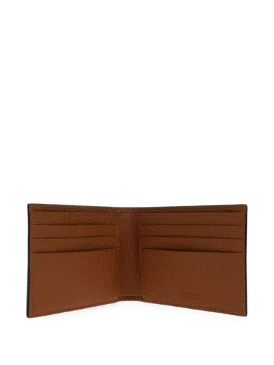 Ferragamo Monogram Wallet In Schwarz