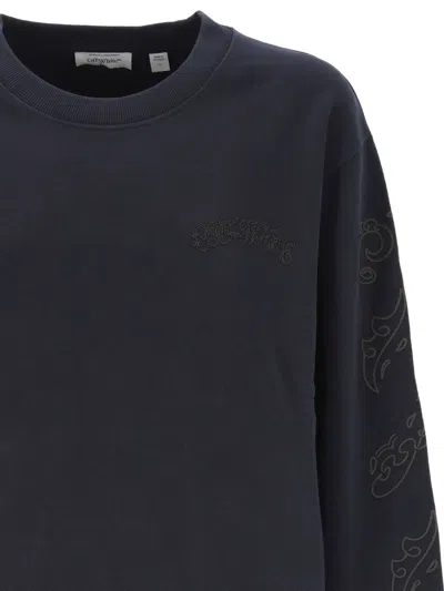 Off-white Arrows-embroidered Sweatshirt In Grau