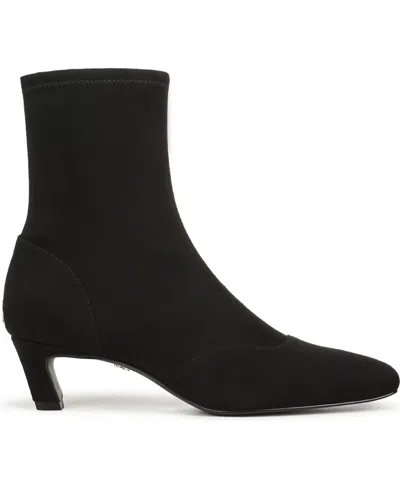 Sam Edelman Women's Pammy Pull On Short Boots In Black Suede