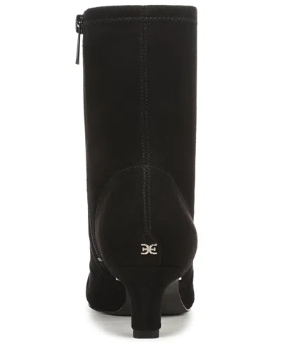 Sam Edelman Women's Pammy Pull On Short Boots In Black Suede