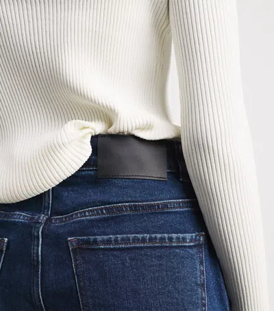 Theory Straight Jeans In Blue