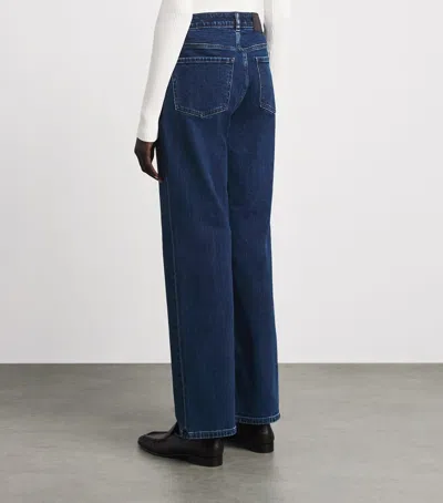 Theory Straight Jeans In Blue