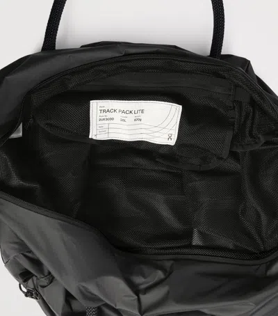On Track Pack 35l Lite Bag In Black