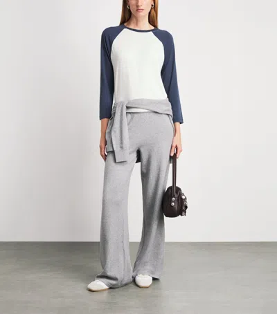 Éterne Cotton-modal Baseball T-shirt