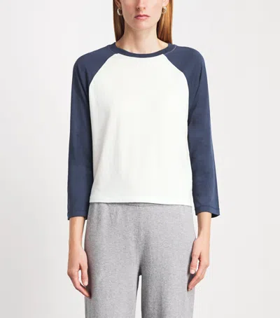 Éterne Cotton-modal Baseball T-shirt