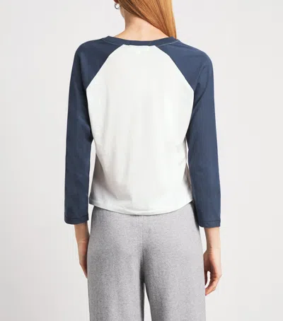 Éterne Cotton-modal Baseball T-shirt