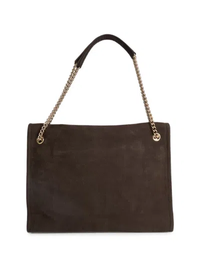 Orciani Medium Venus Shoulder Bag In Brown
