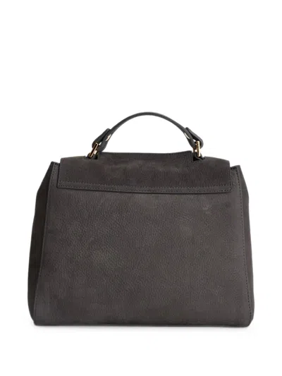 Orciani Small Sveva Shoulder Bag In Brown
