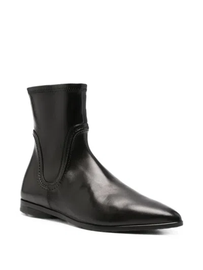 Truman's Pointed-toe Side-zip Boots In Multi